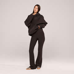 Legging évasé Hiver - Café Noir