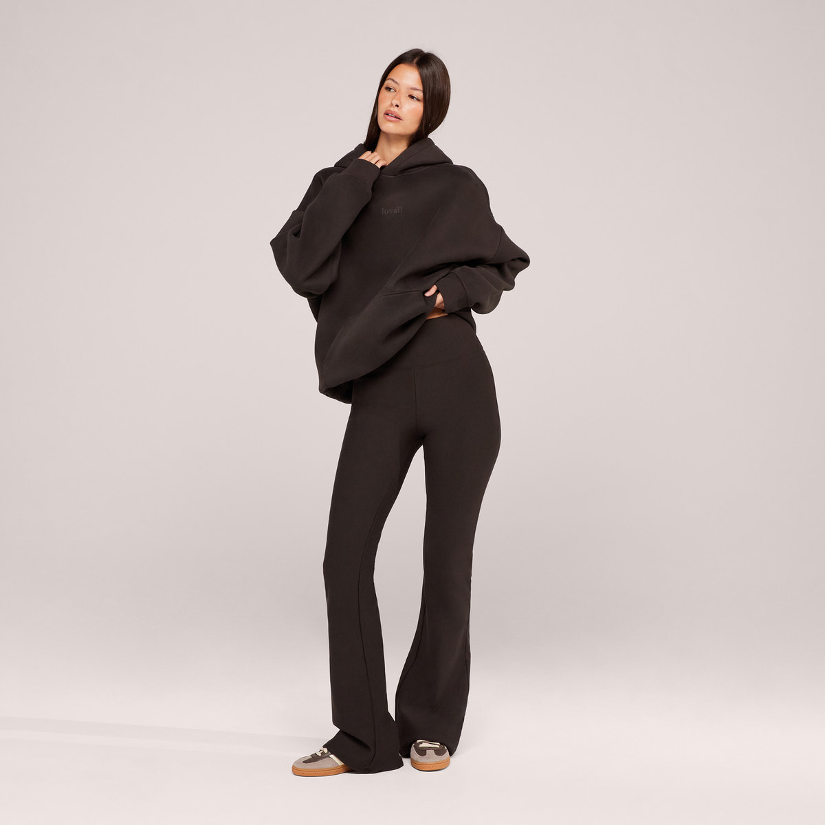 Legging évasé Hiver - Café Noir