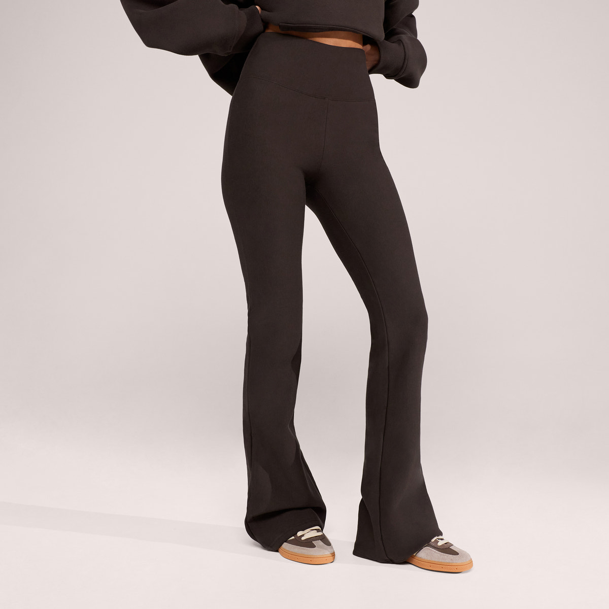 Legging évasé Hiver - Café Noir