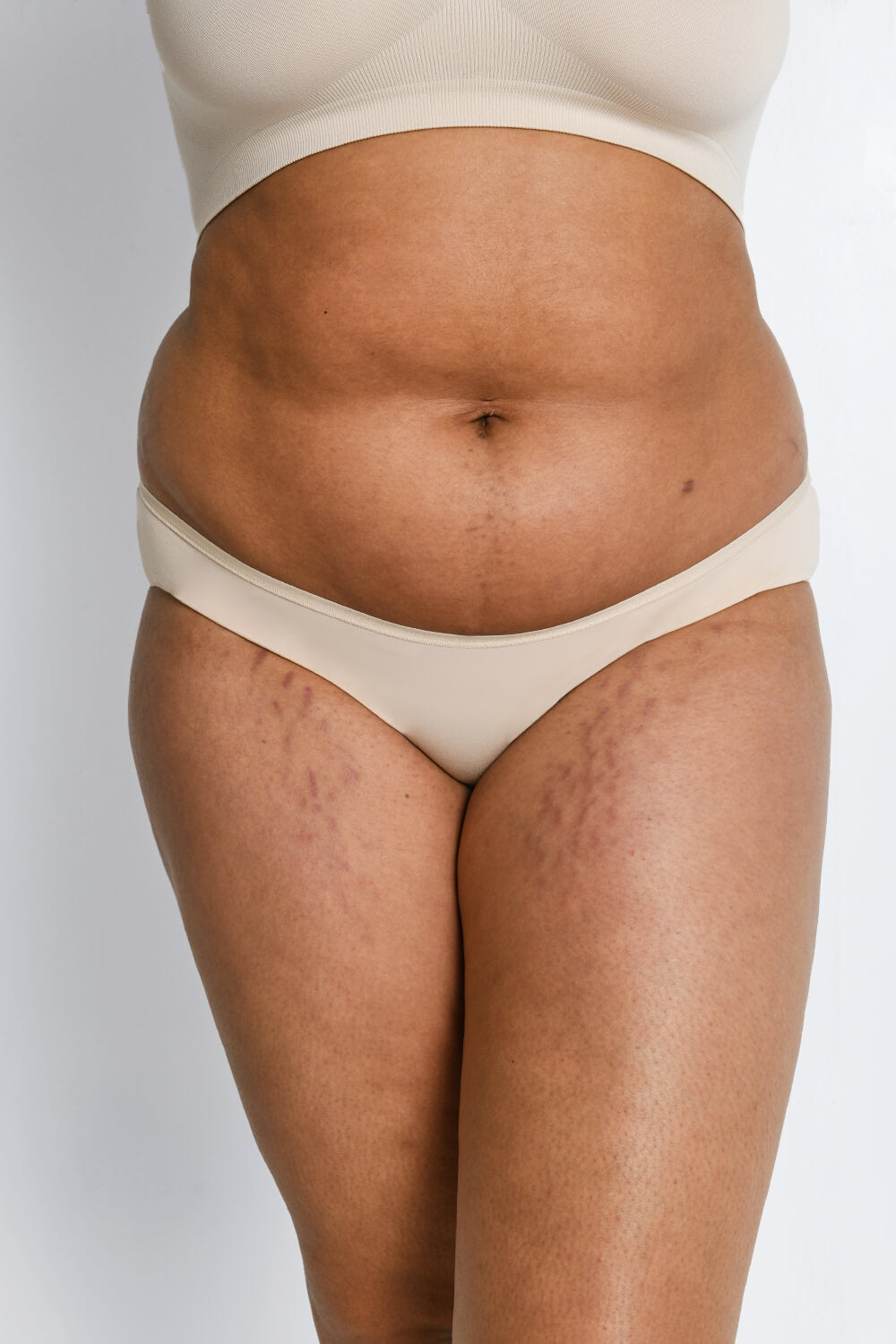 Lot de 3 culottes brésiliennes en coton grande taille - Noir