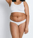 Lot de 3 culottes brésiliennes en coton grande taille - Noir