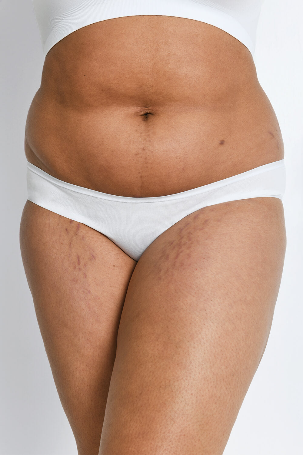 Lot de 3 culottes brésiliennes en coton grande taille - Noir