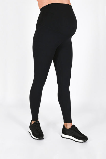 Maternity Revitalise Leggings - Midnight Black