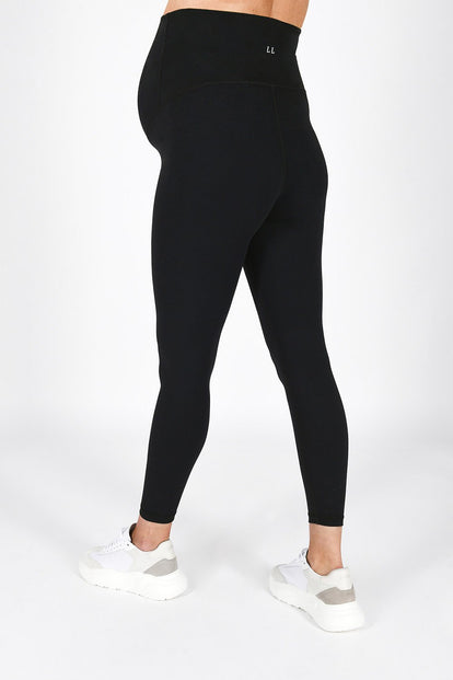 Legging de grossesse 7/8e Revitalise - Midnight Black