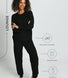 Pantalon de jogging Lounge-Luxe - Noir