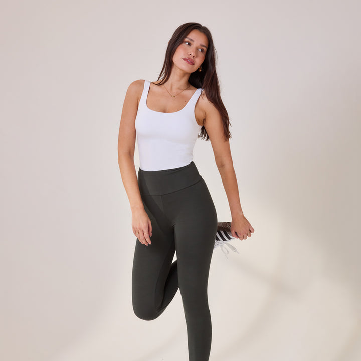 Legging taille haute léger au quotidien - Pin