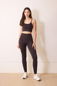 Legging taille haute grande taille 24/7 Revitalise - Black Coffee