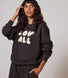 ALL SZN organique Sweat à Capuche Oversize Style 1 - Black Coffee