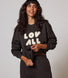 ALL SZN organique Sweat à Capuche Oversize Style 1 - Black Coffee