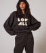 ALL SZN organique Sweat à Capuche Oversize Style 1 - Black Coffee