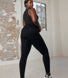 Curve Revitalise High Waisted Leggings - Midnight Black