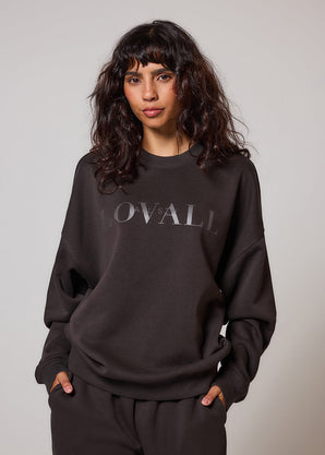 ALL SZN organique Sweat à Capuche Oversize Style 4 - Black Coffee