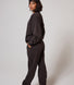 ALL SZN pantalon de jogging biologique à revers grande taille - Black Coffee