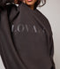 ALL SZN organique Sweat à Capuche Oversize Style 4 - Black Coffee