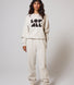 ALL SZN organique Sweat à Capuche Oversize Style 1 - Ecru