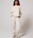 ALL SZN organique Sweat à Capuche Oversize Style 3 - Ecru