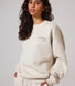 ALL SZN organique Sweat à Capuche Oversize Style 3 - Ecru