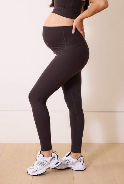 Legging de grossesse 7/8e 24/7 Revitalise - Black Coffee