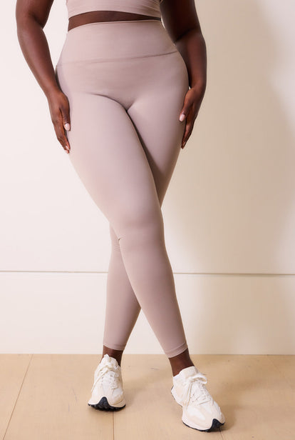 Legging taille haute grande taille 24/7 Revitalise - Clay