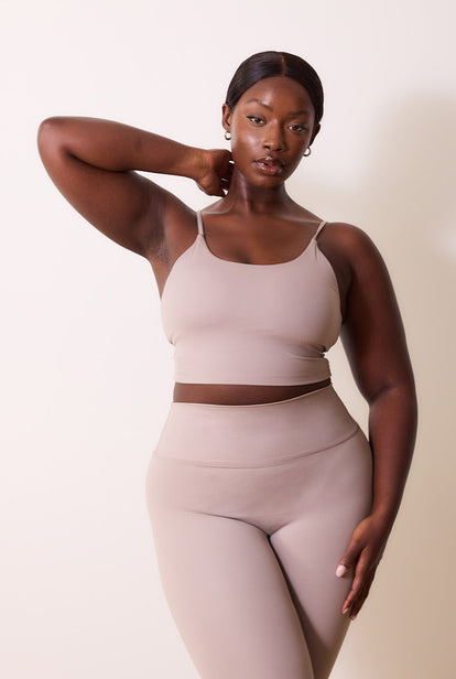 Legging 7/8e taille haute grande taille 24/7 Revitalise - Clay