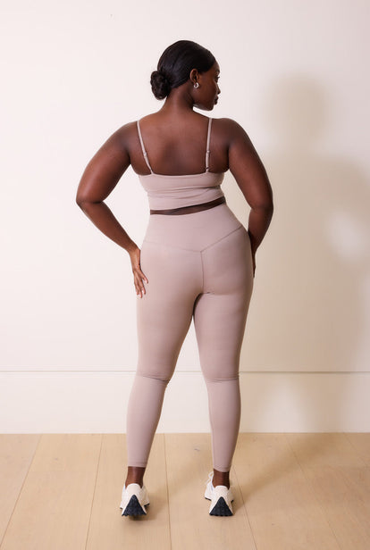 Legging taille haute grande taille 24/7 Revitalise - Clay