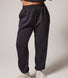ALL SZN pantalon de jogging biologique à revers grande taille - Shadow