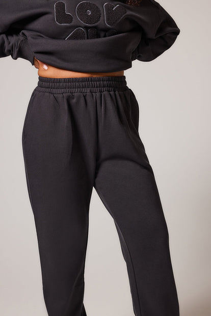 ALL SZN pantalon de jogging biologique à revers - Shadow