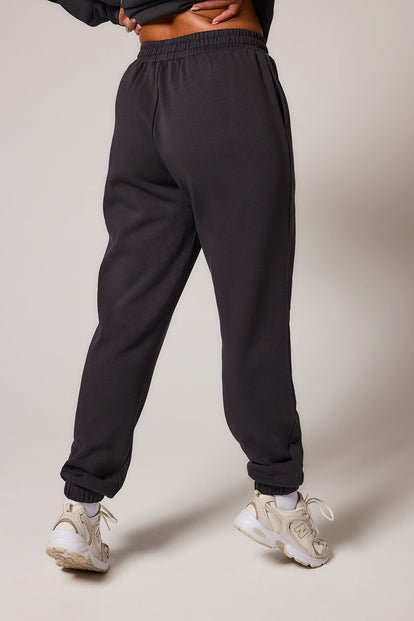 ALL SZN pantalon de jogging biologique à revers - Shadow