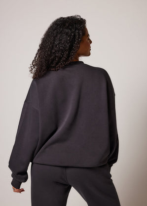 ALL SZN organique Sweat à Capuche Oversize Style 1 - Shadow