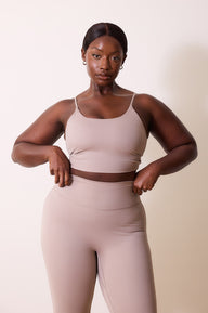 Brassière de sport grande taille 24/7 Revitalise - Clay