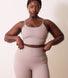 Brassière de sport grande taille 24/7 Revitalise - Clay