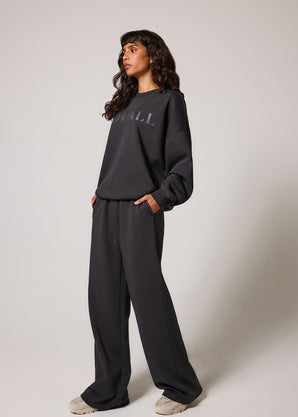 CALL SZN pantalon de jogging bio à jambes larges grande taille - Shadow
