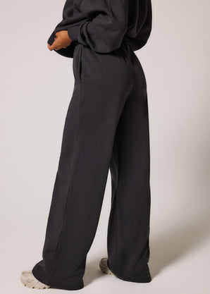 ALL SZN pantalon de jogging bio à jambes larges - Shadow