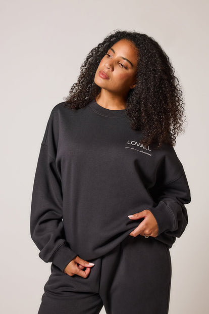 ALL SZN organique Sweat à Capuche Oversize grande taille Style 3 - Shadow