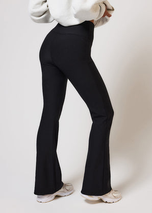 Legging Winter Flare grande taille - Black