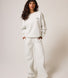 ALL SZN pantalon de jogging bio à jambes larges - Light Grey Marl