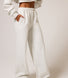 ALL SZN pantalon de jogging bio à jambes larges grande taille - Light Grey Marl
