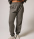 ALL SZN pantalon de jogging biologique à revers grande taille - Slate Green