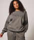 ALL SZN organique Sweat à Capuche Oversize Style 4 - Slate Green