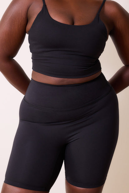 Brassière de sport grande taille 24/7 Revitalise - Midnight Noir