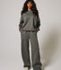 ALL SZN pantalon de jogging bio à jambes larges grande taille - Slate Green
