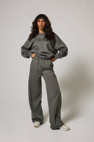 ALL SZN pantalon de jogging bio à jambes larges - Slate Green