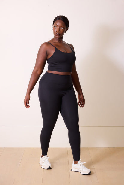 Legging taille haute grande taille 24/7 Revitalise  - Midnight Black