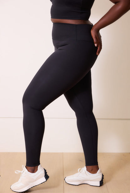 Legging taille haute grande taille 24/7 Revitalise  - Midnight Black