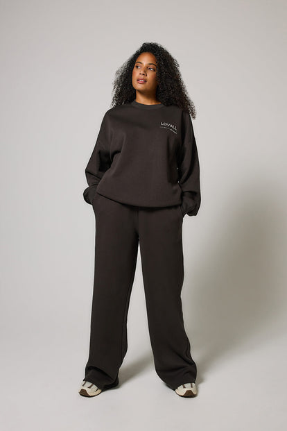 ALL SZN organique Sweat à Capuche Oversize grande taille Style 3 - Black Coffee