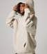 Poids lourd Sweat à Capuche Oversize - Ecru