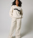 ALL SZN organique Sweat à Capuche Oversize Style 2 - Ecru