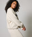 ALL SZN organique Sweat à Capuche Oversize Style 2 - Ecru