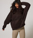 Poids lourd Sweat à Capuche Oversize grande taille - Espresso Brown