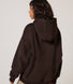 Poids lourd Sweat à Capuche Oversize grande taille - Espresso Brown